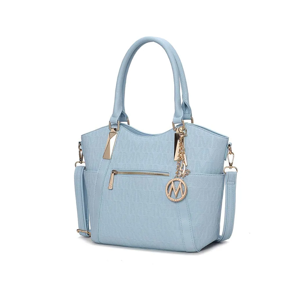 Hazel Vegan Leather Womens Tote Handbag