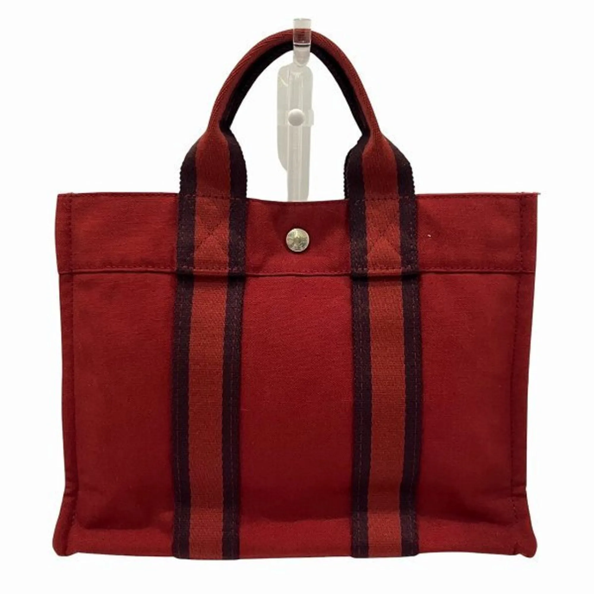 Hermes Fourre Tout Canvas Tote Bag (Pre-Owned)