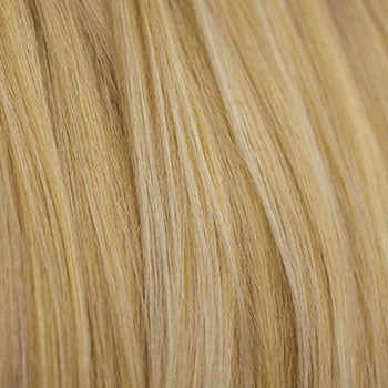 High crown long, layered half wig and volume ring: Helena