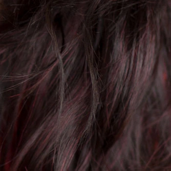 High crown long, layered half wig and volume ring: Helena