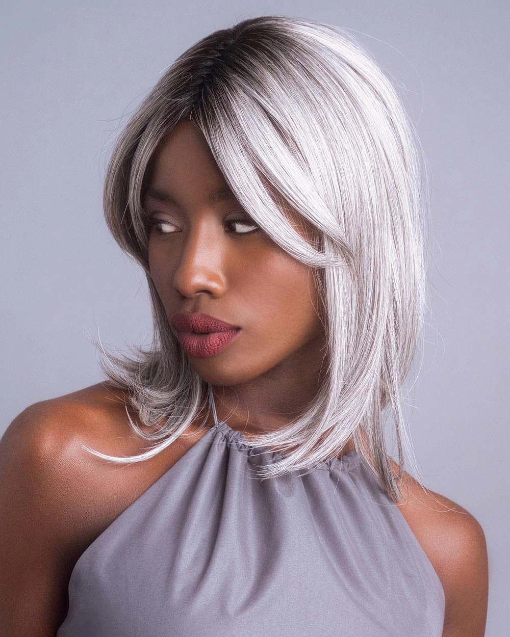 High Heat Mid Straight Topper (Exclusive) | Monofilament Synthetic Wiglet by Alexander