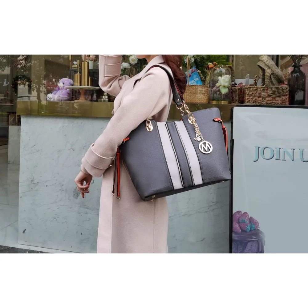 Holland Tote with Wristlet Handbag - 2 pieces