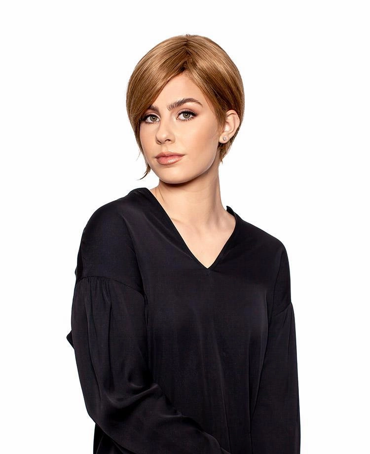 Human Hair Topper, BA300C - Natural Lace Top C
