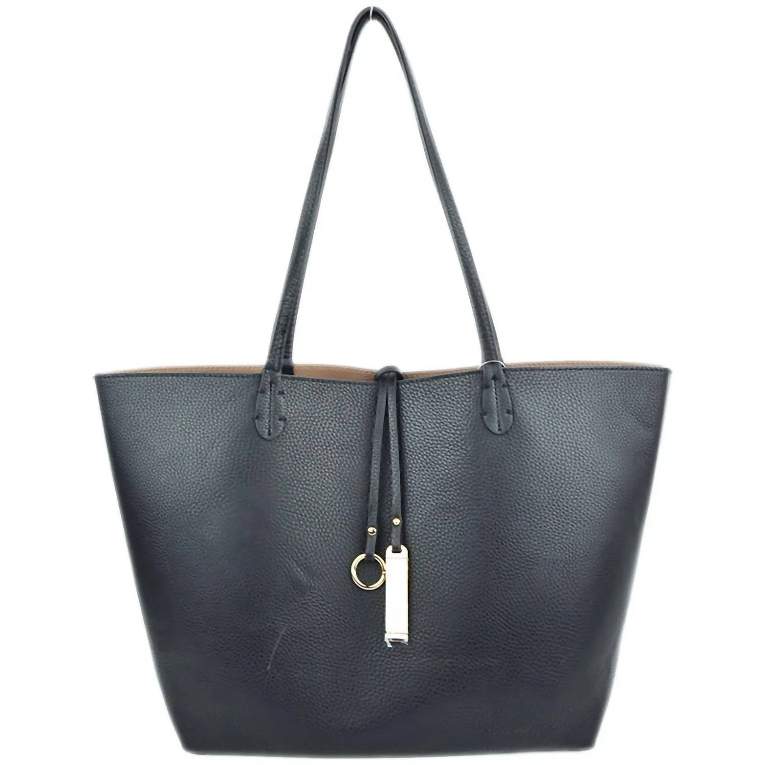 Ilse Tote In Black/khaki