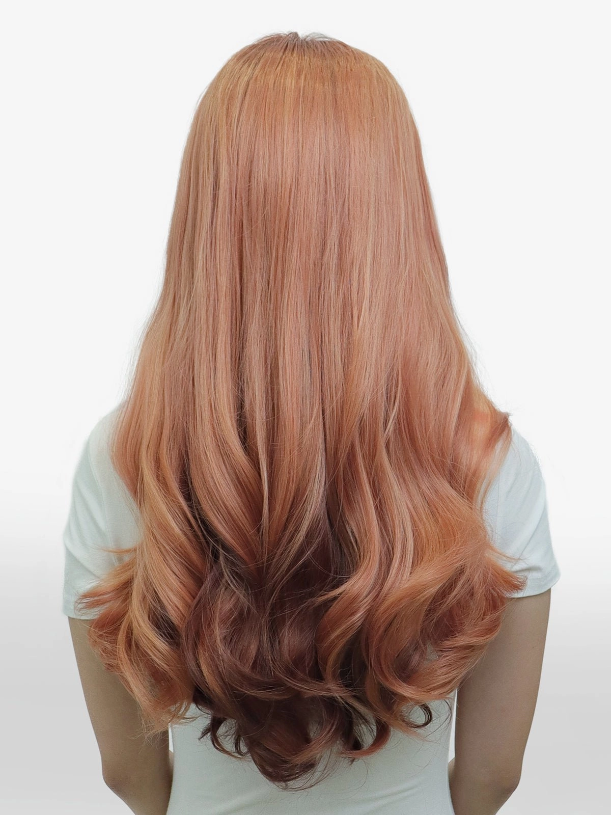 IMstyle Angel Tpart lace front apricot with pinky money pieces layer cut TK120-2443