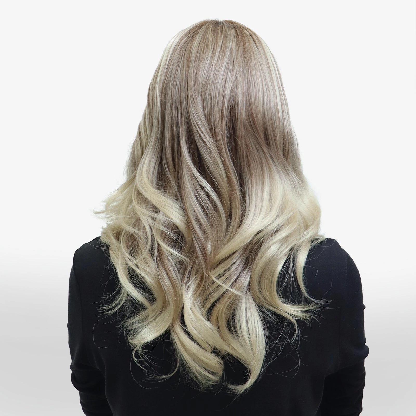 IMstyle Camelia New glueless T Part Synthetic lace wig Blonde with soft rooting shoulder Lenth-TK129-2465 (Shara)