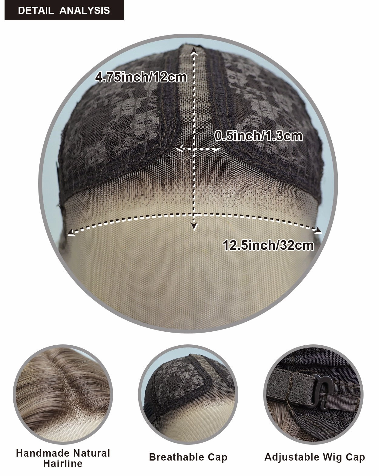 IMstyle Camelia New glueless T Part Synthetic lace wig Blonde with soft rooting shoulder Lenth-TK129-2465 (Shara)