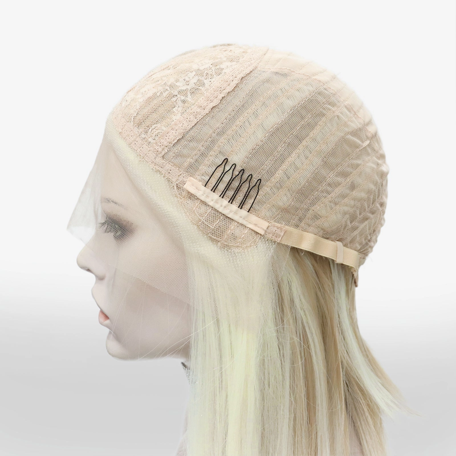 IMstyle Kacelyn Glueless Blonde with highlight bob hair style T-part lace front wigs shoulder length TS98-Y2327