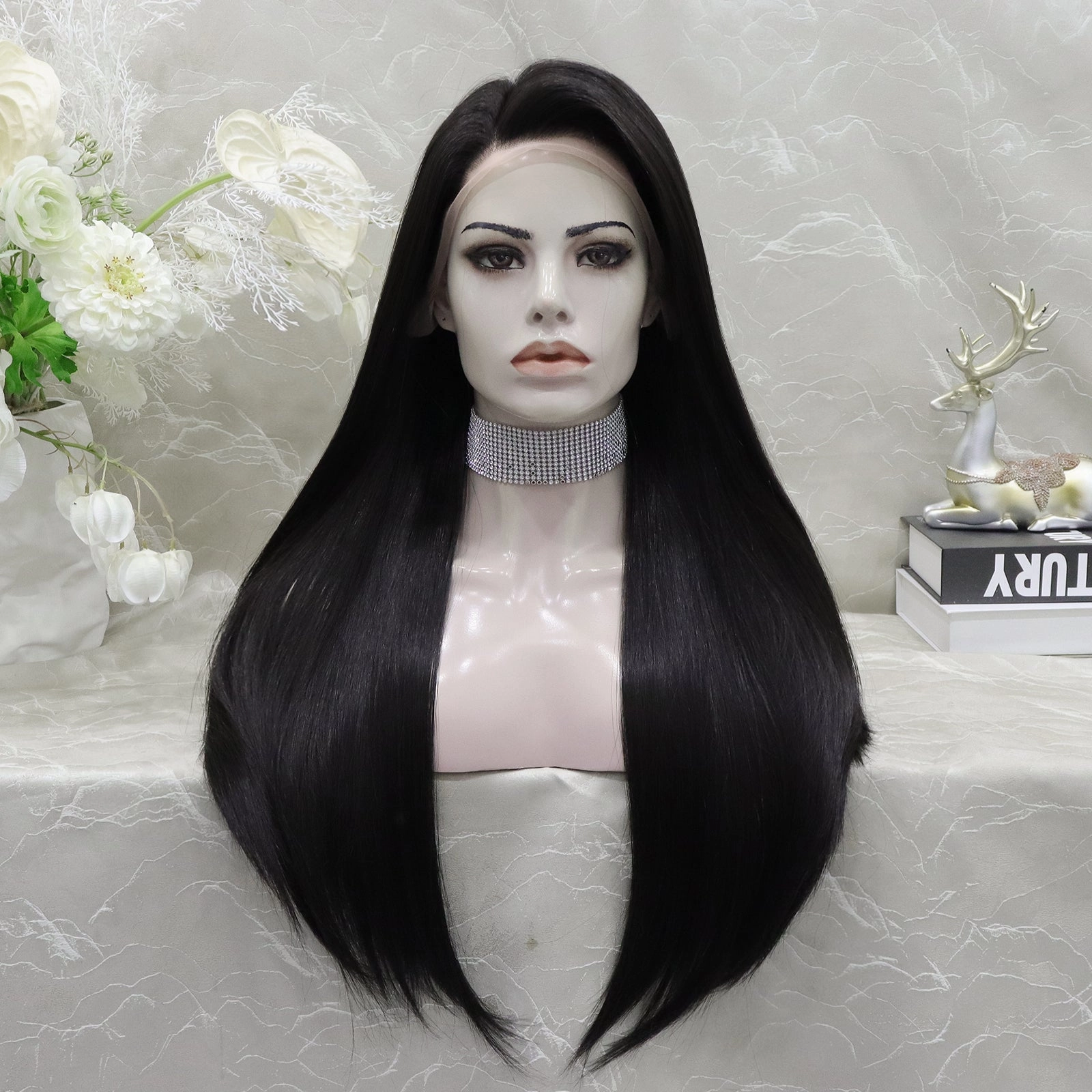 IMstyle Trina 13*6 Big lace Front Wig Collection Staright Wavy Synthetic Fiber