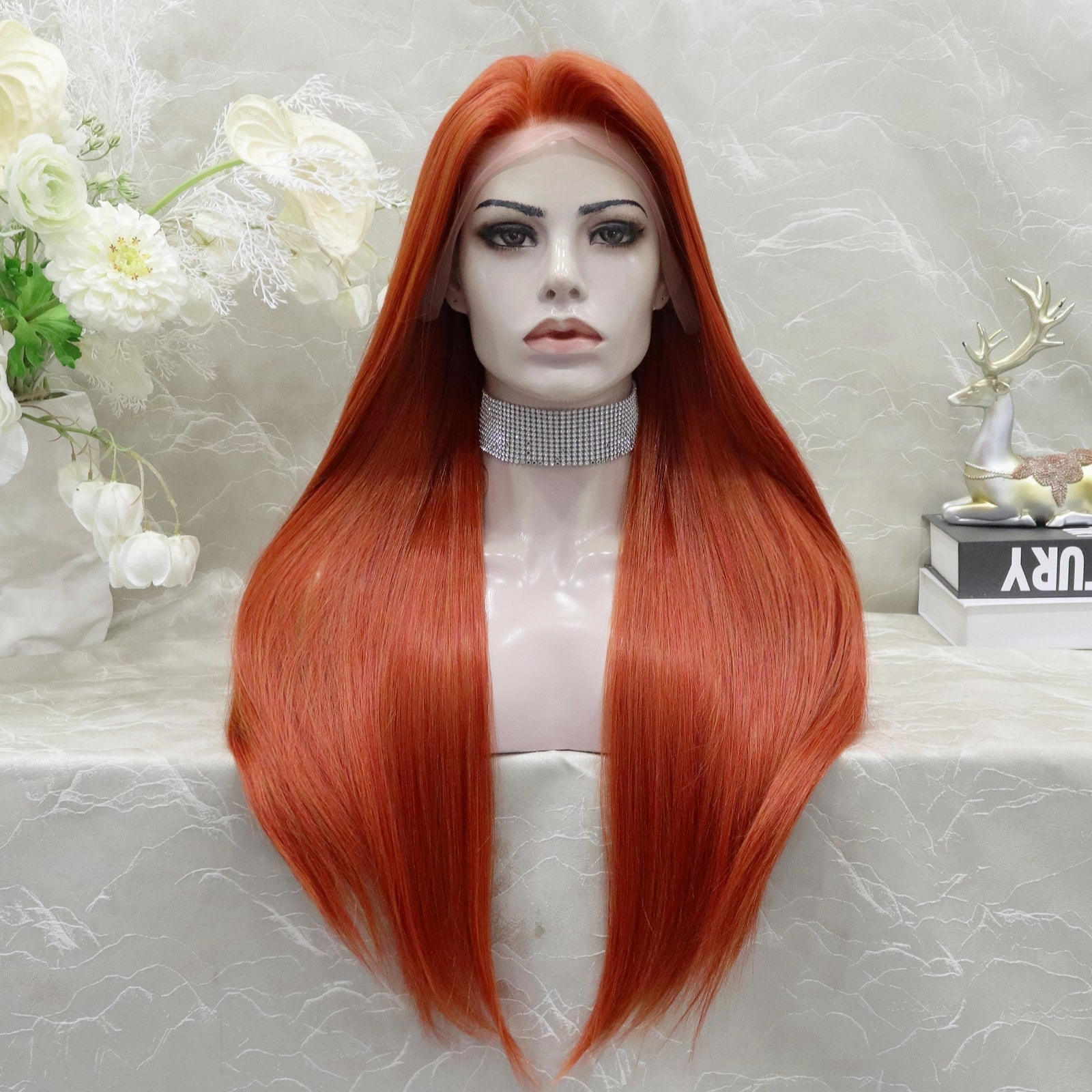 IMstyle Trina 13*6 Big lace Front Wig Collection Staright Wavy Synthetic Fiber