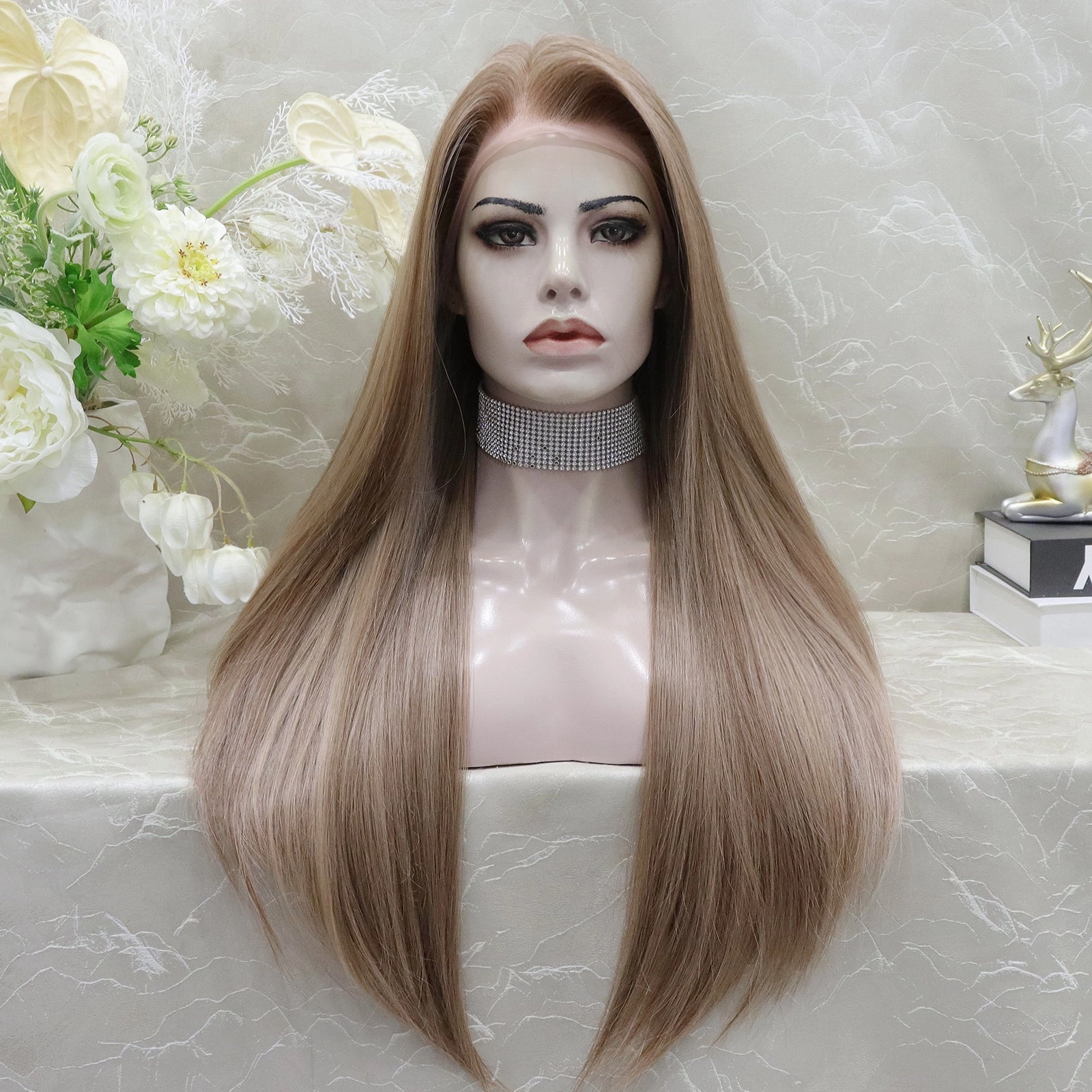 IMstyle Trina 13*6 Big lace Front Wig Collection Staright Wavy Synthetic Fiber