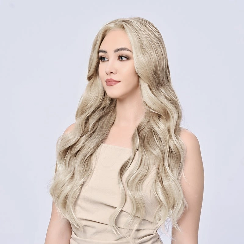 Imstylewigs Doris 28 inches Blonde ombre body wave lace wigs