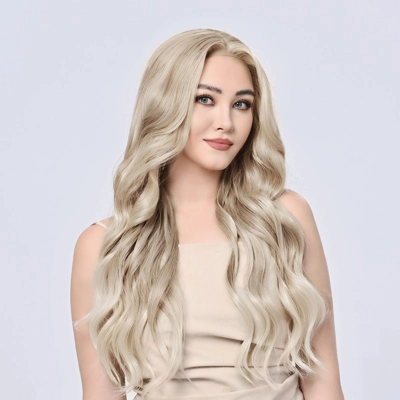Imstylewigs Doris 28 inches Blonde ombre body wave lace wigs