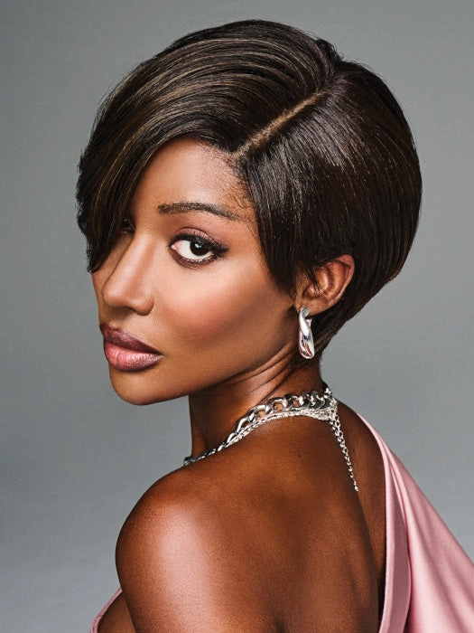 Jayla Wig by Kim Kimble | Extended Lace Front | Mono Part | Heat Friendly Synthetic