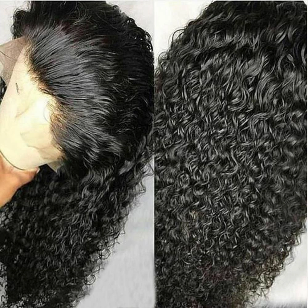 Jessie | 13X6 Deep Parting Preplucked Lace Front Wig | Curly