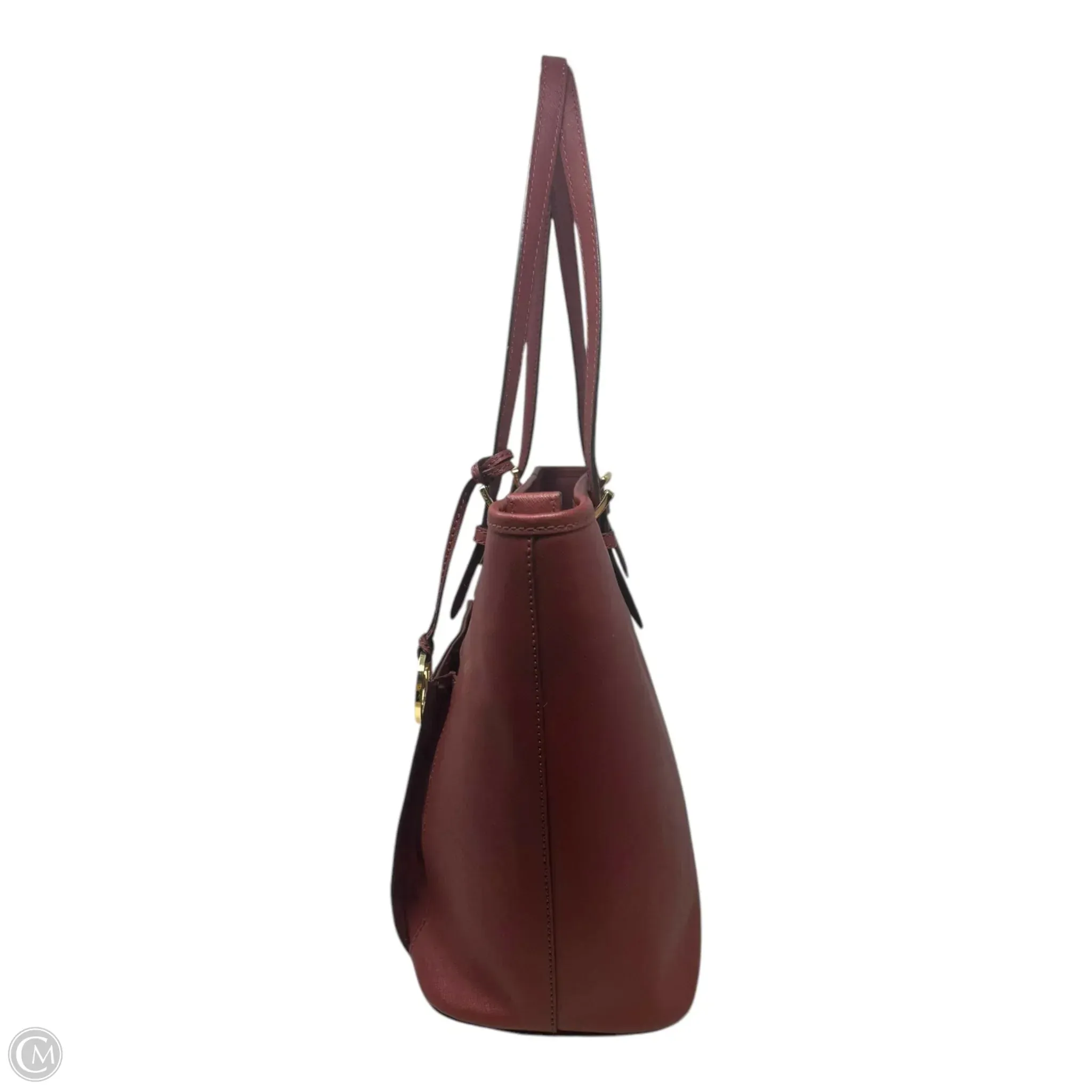 Jet Set Snap Pocket Tote in Brick Designer By Michael Kors  Size: Medium