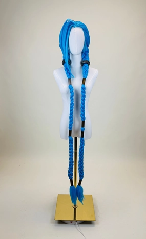 Jinx | Arcane Fully Styled Wig - Glow in the Dark!