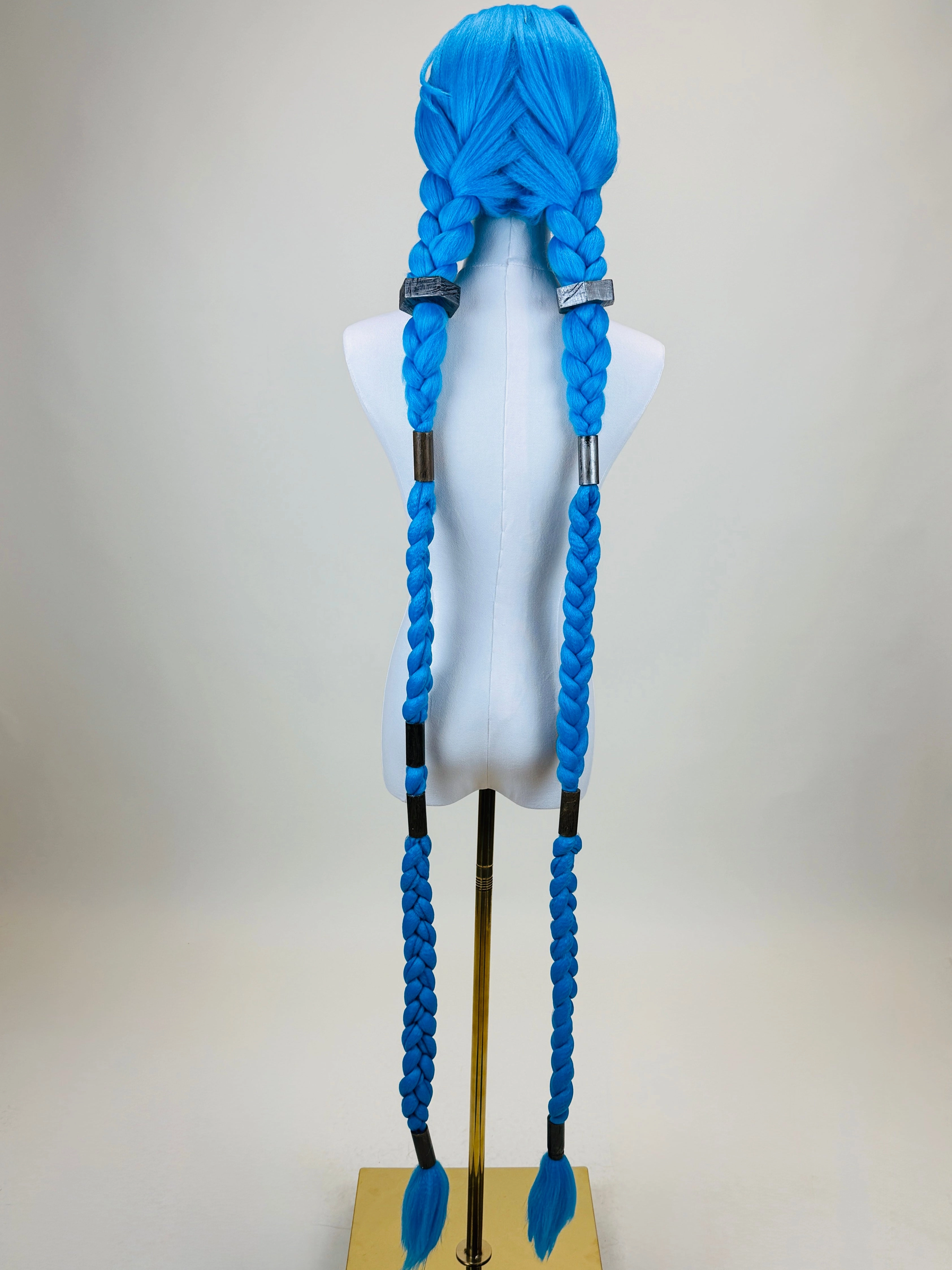 Jinx | Arcane Fully Styled Wig - Glow in the Dark!
