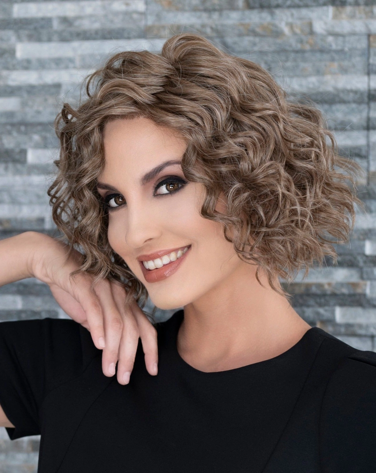 Jordan Wig by Envy | Human Hair/Heat Friendly Synthetic Blend Hair | Average Cap