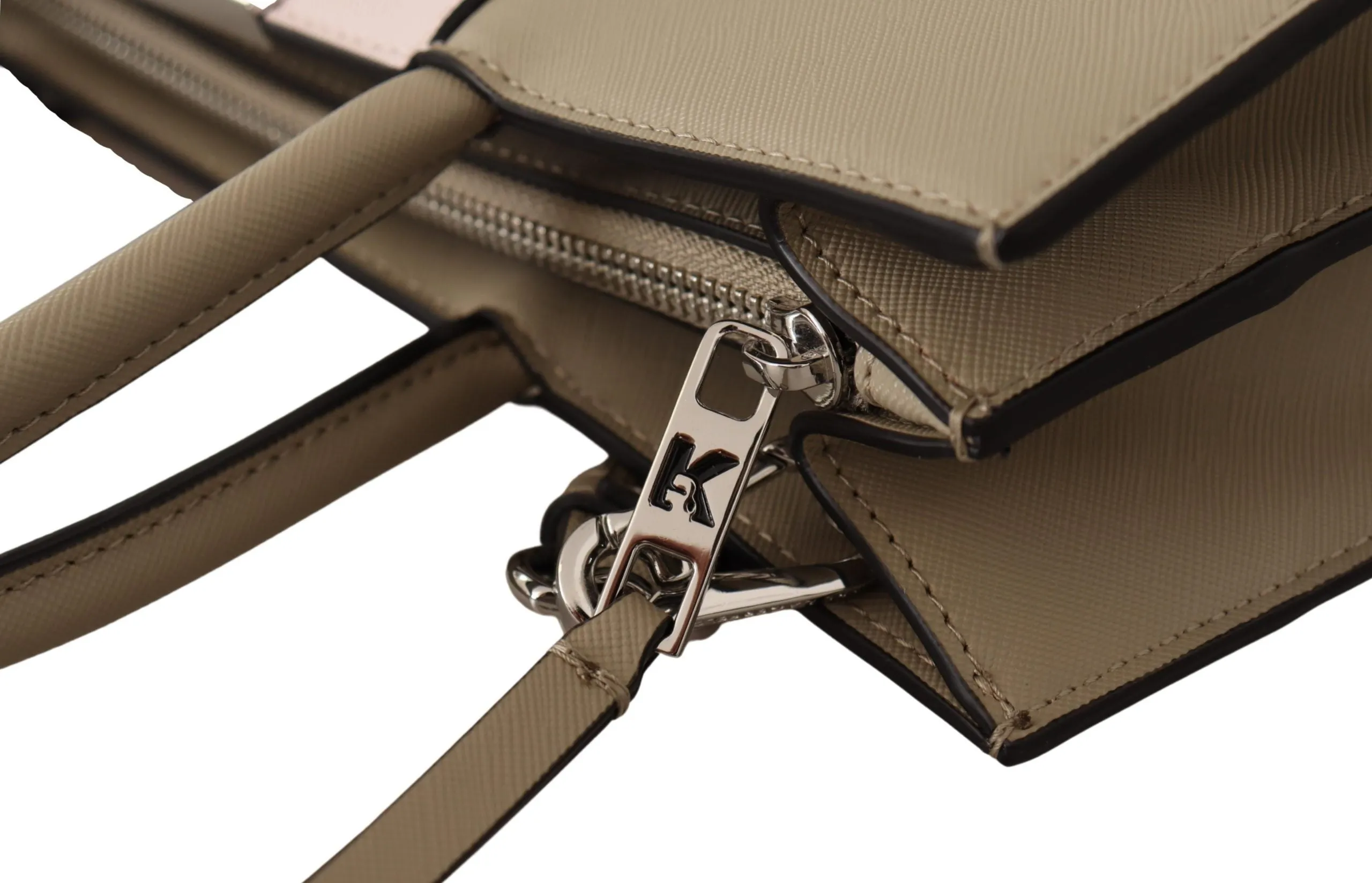 Karl Lagerfeld Sage Polyurethane Tote Shoulder Women's Bag
