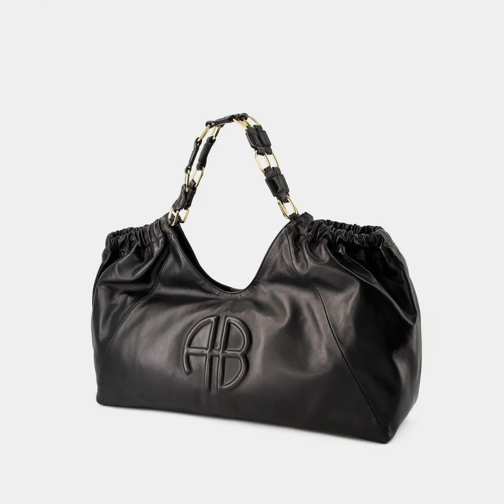 Kate Shopper Bag - Leather - Black