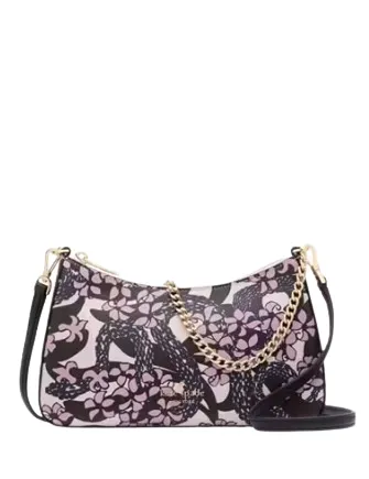 Kate Spade New York Snake Garden Printed Medium Convertible Crossbody