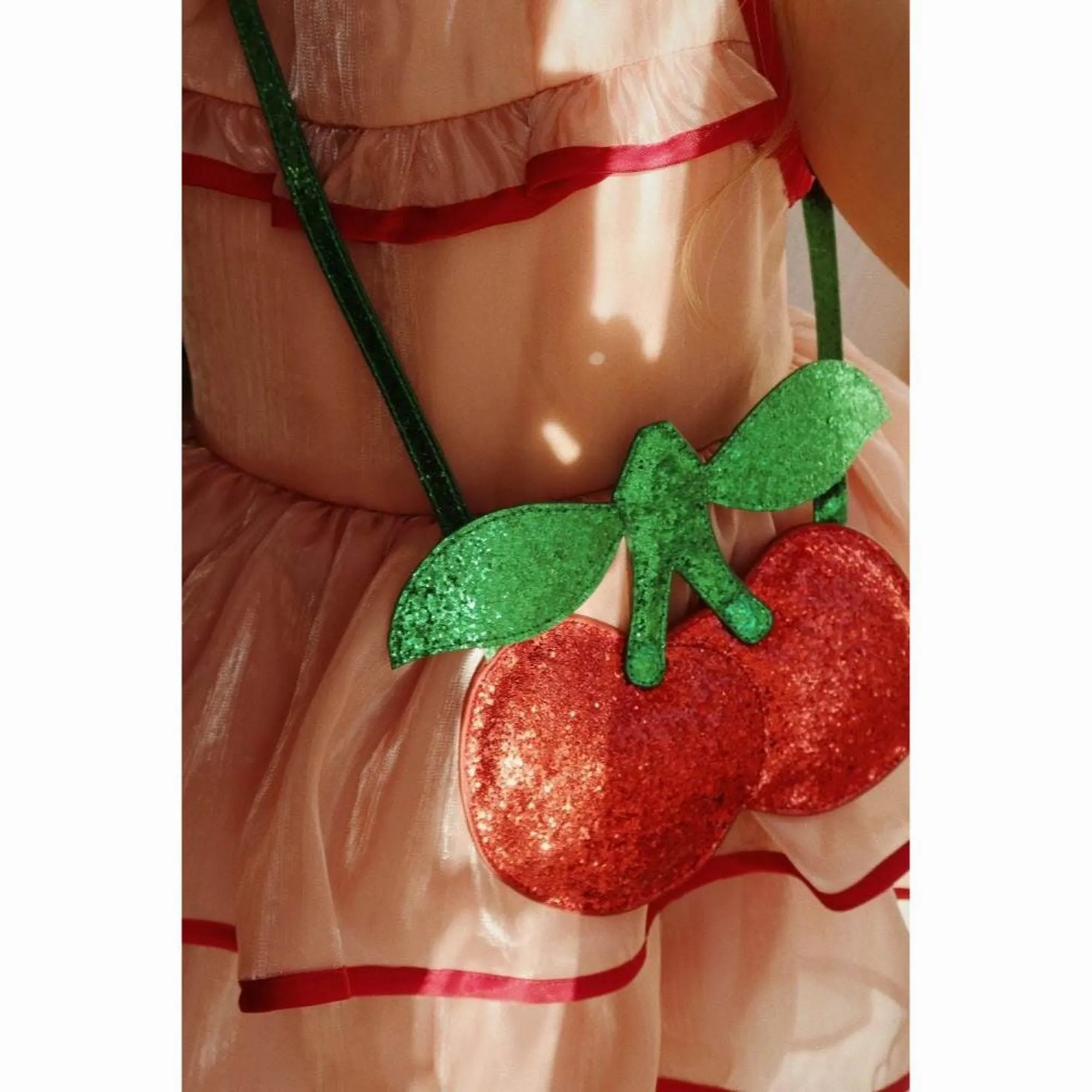 Konges Sljd Cherry Wallet Bag-Barbados Cherry