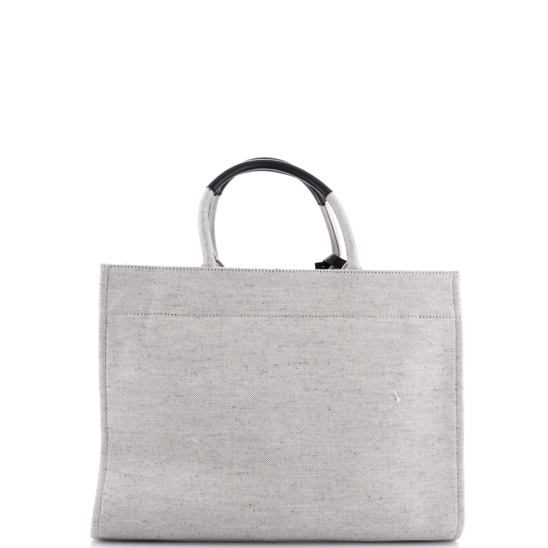 La Medusa Tote Studded Canvas Large