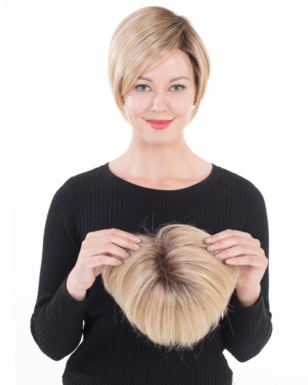 Lace Front Mono Topper 6 | Synthetic Wiglet by Belle Tress