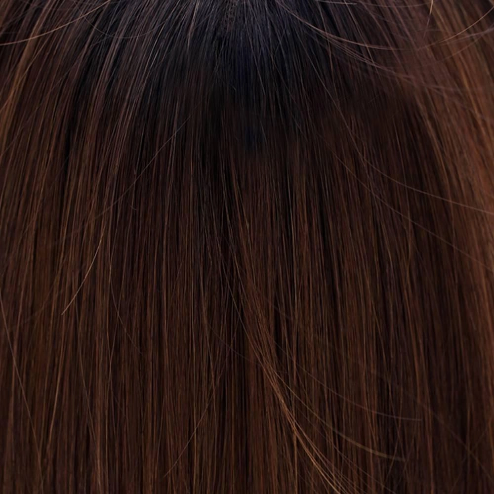 LaceFront Mono Top Straight 18" Hairpiece by Belle Tress | Heat Friendly Synthetic (Lace Front Monofilament)
