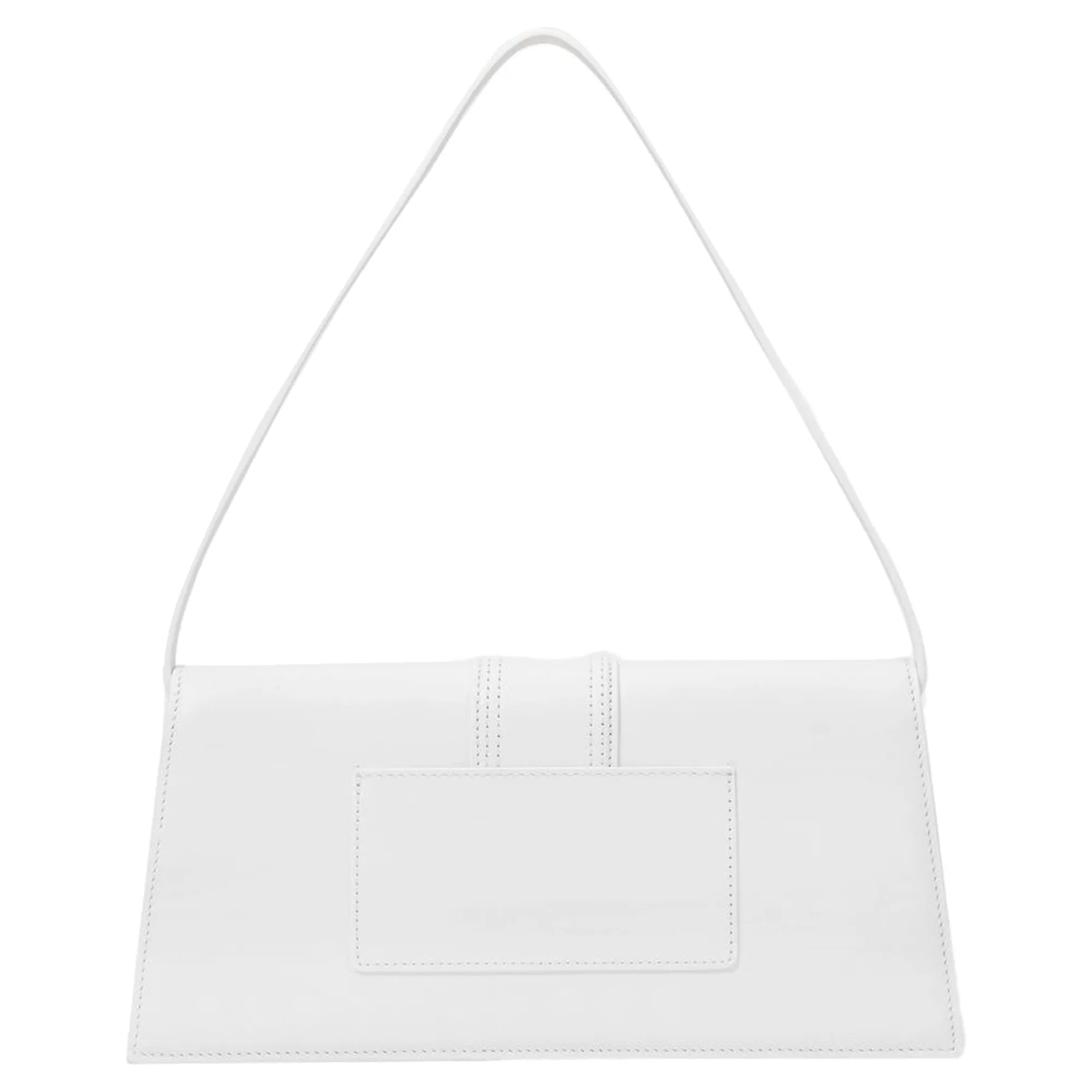Le Bambino Long Bag - Jacquemus - White - Leather