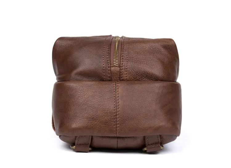 Leather Mens Cool Sling Bag Crossbody Bag Chest Bag for men
