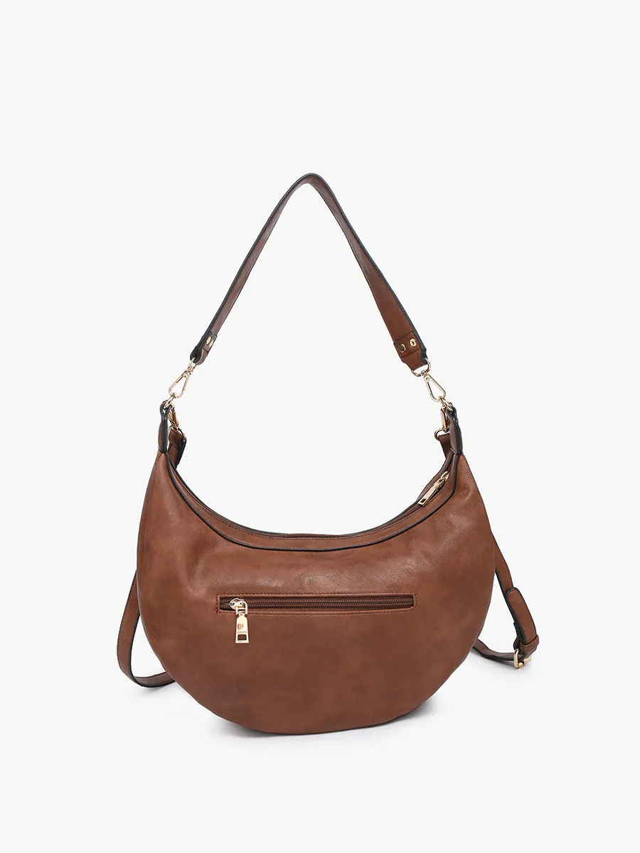 Lee Vegan Crescent Shoulder Bag