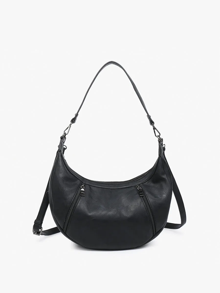 Lee Vegan Crescent Shoulder Bag