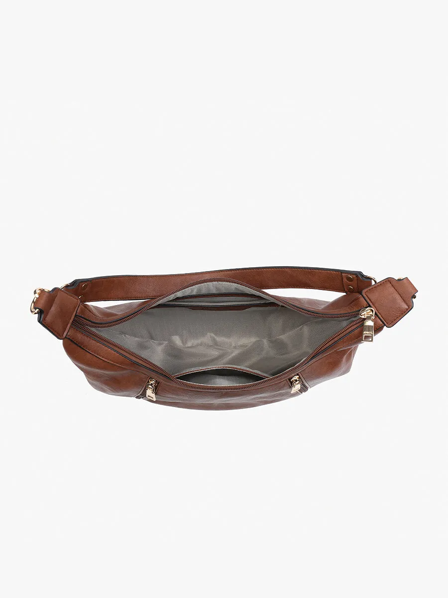 Lee Vegan Crescent Shoulder Bag