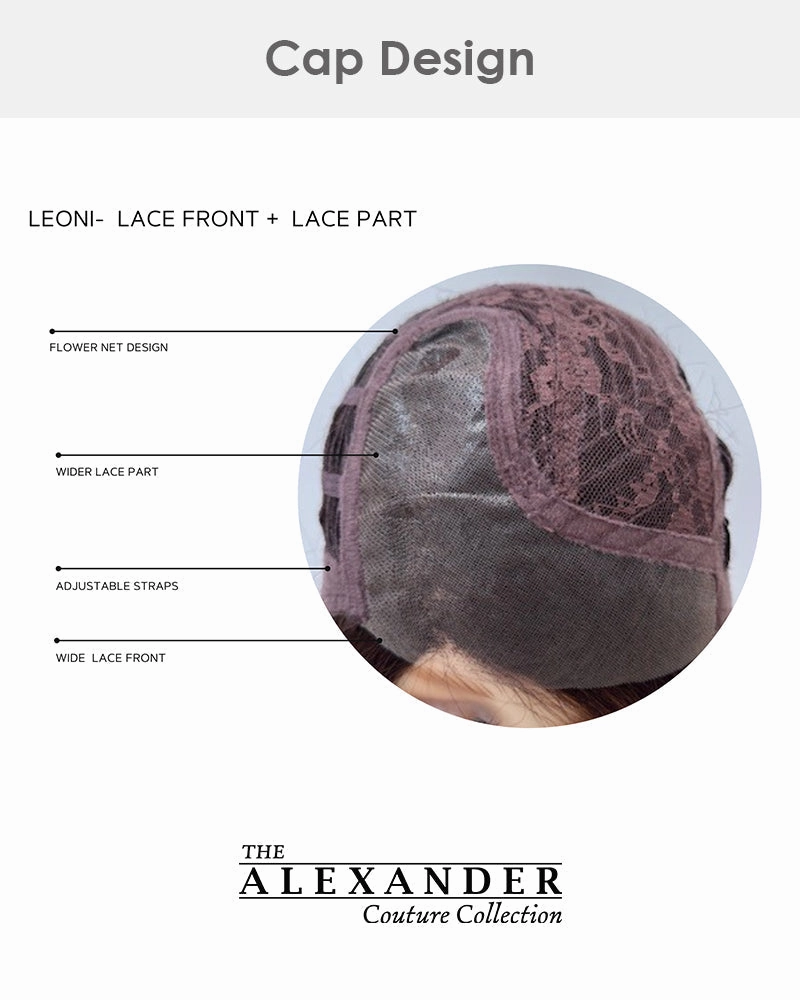 Leoni Wig by Rene of Paris | Lace Front   Partial Monofilament (Heat Friendly Synthetic)