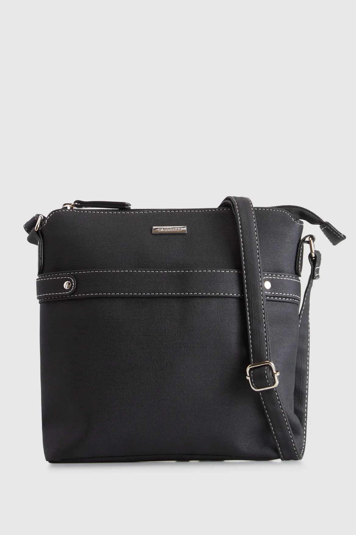 Linen Crossbody Bag