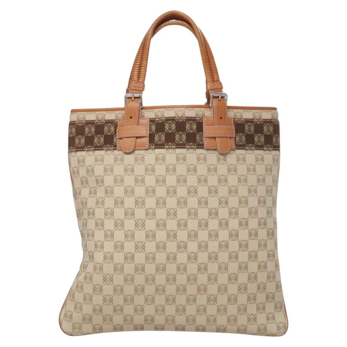 Loewe Anagram Canvas Tote Bag (Pre-Owned)