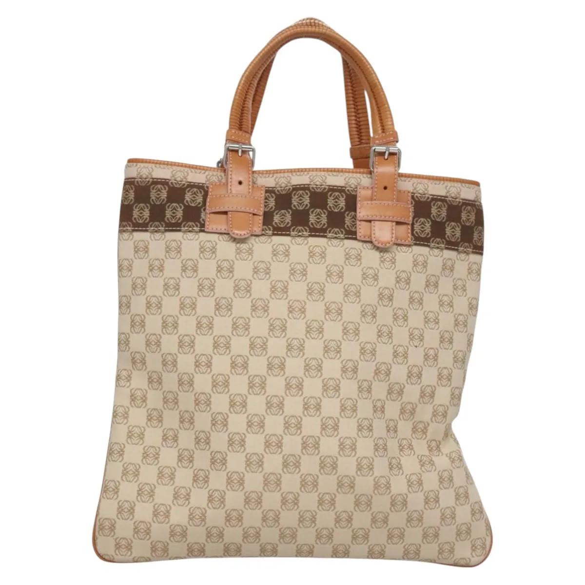 Loewe Anagram Canvas Tote Bag (Pre-Owned)