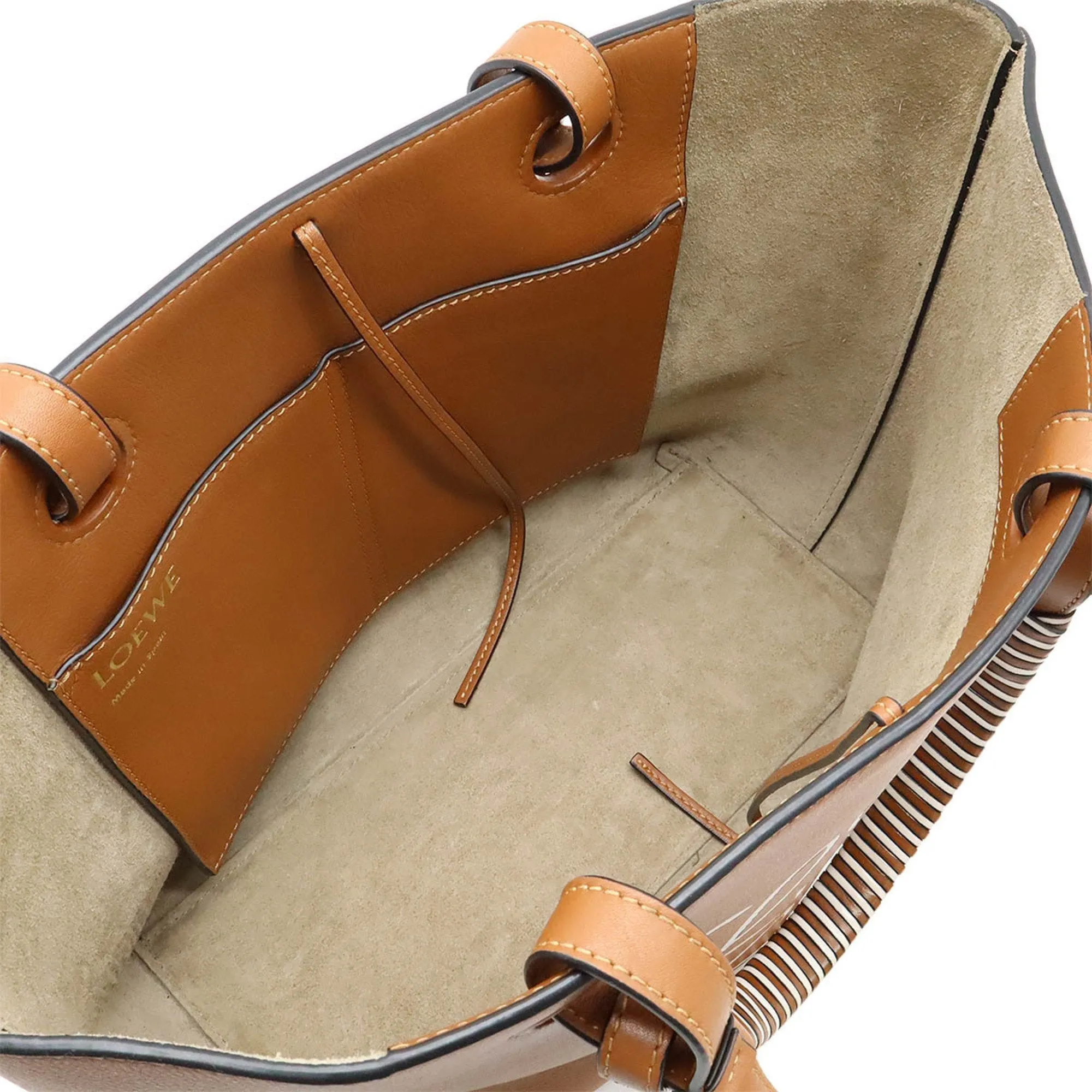 Loewe Anagram Leather Tote Bag (Pre-Owned)