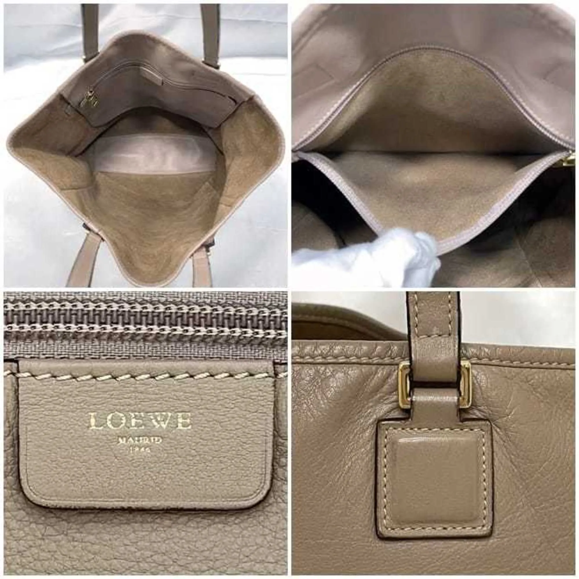 Loewe Leather Tote Bag (Pre-Owned)