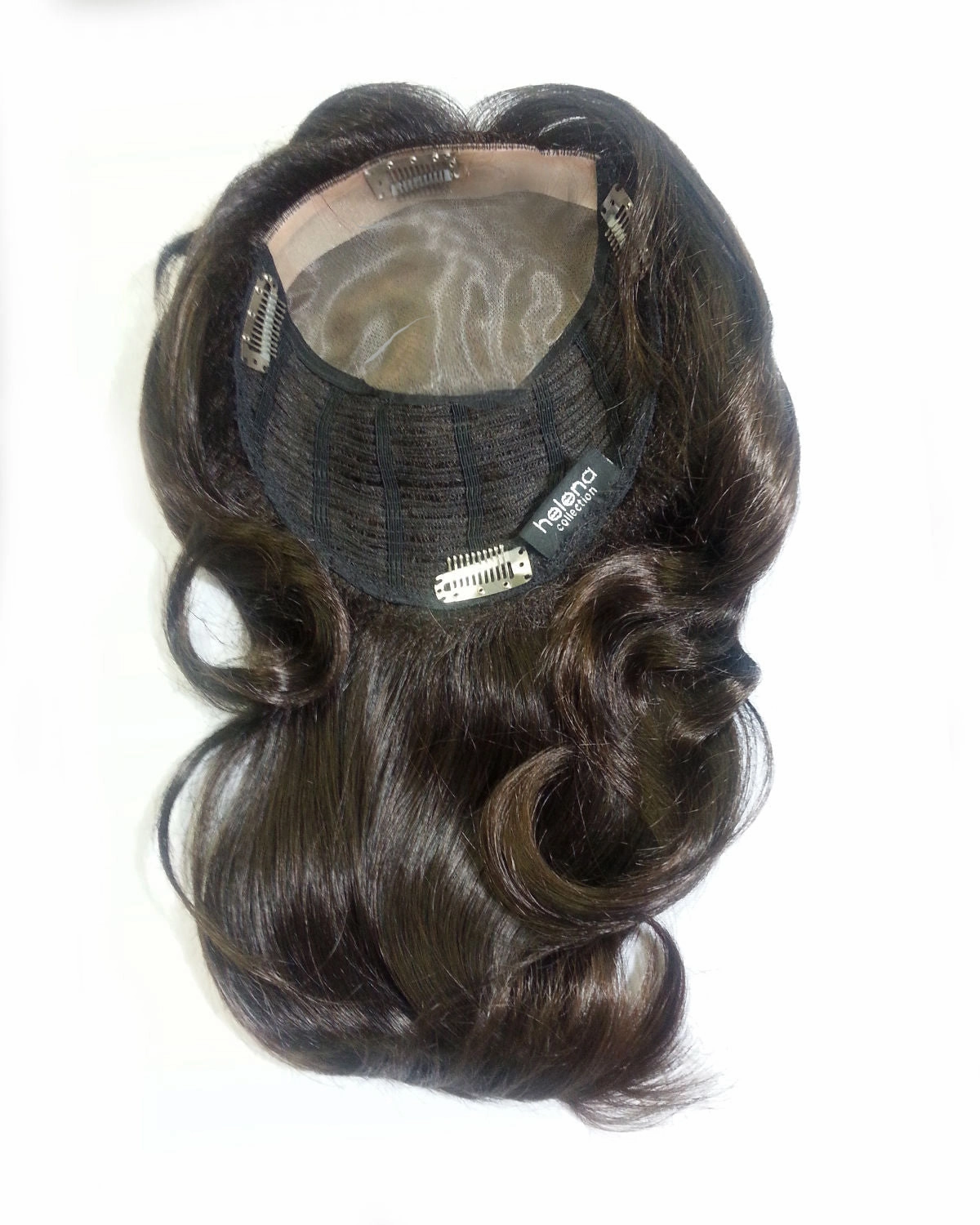 Long Top Piece | Monofilament Synthetic Wiglet by Helena