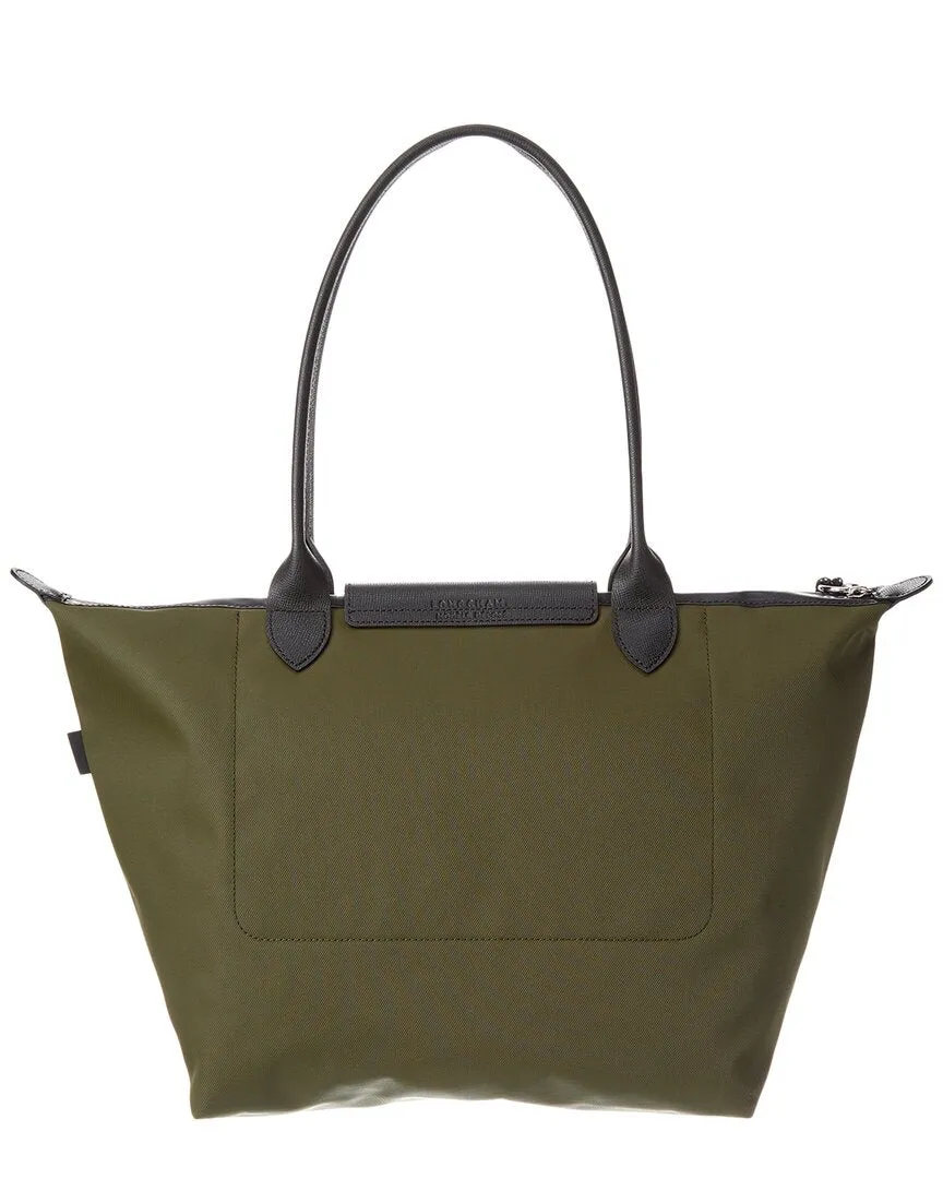Longchamp Le Pliage Energy Large Canvas & Leather Tote