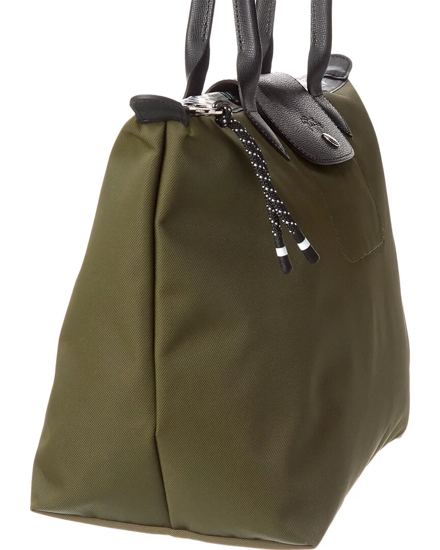 Longchamp Le Pliage Energy Large Canvas & Leather Tote