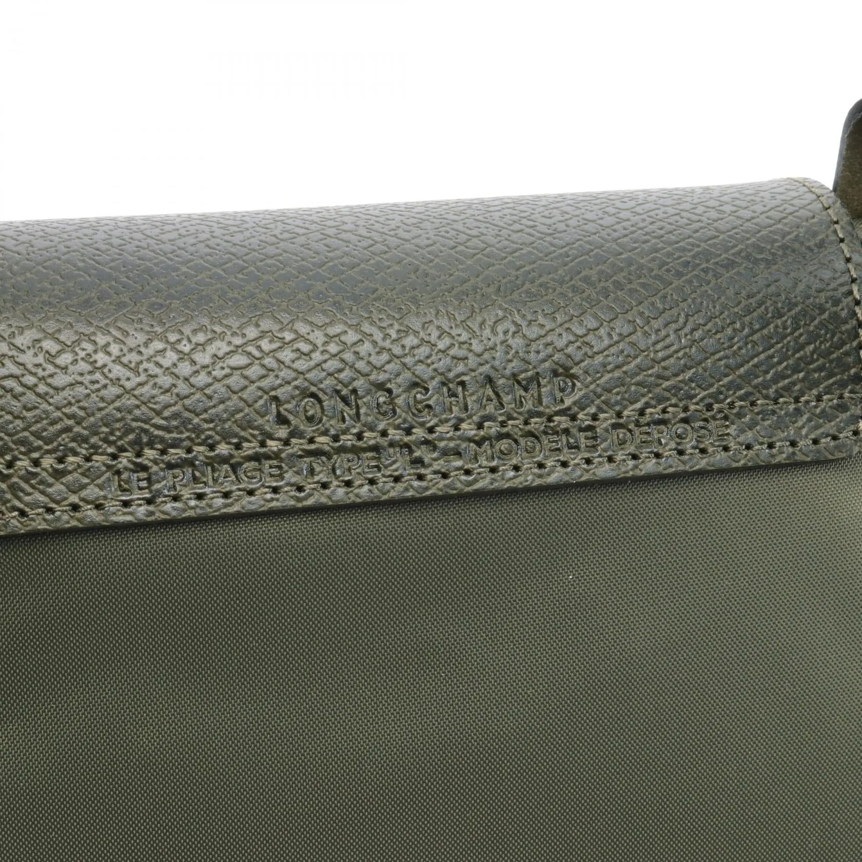 Longchamp Le Pliage Green Travel S Tote Bag Nylon Leather