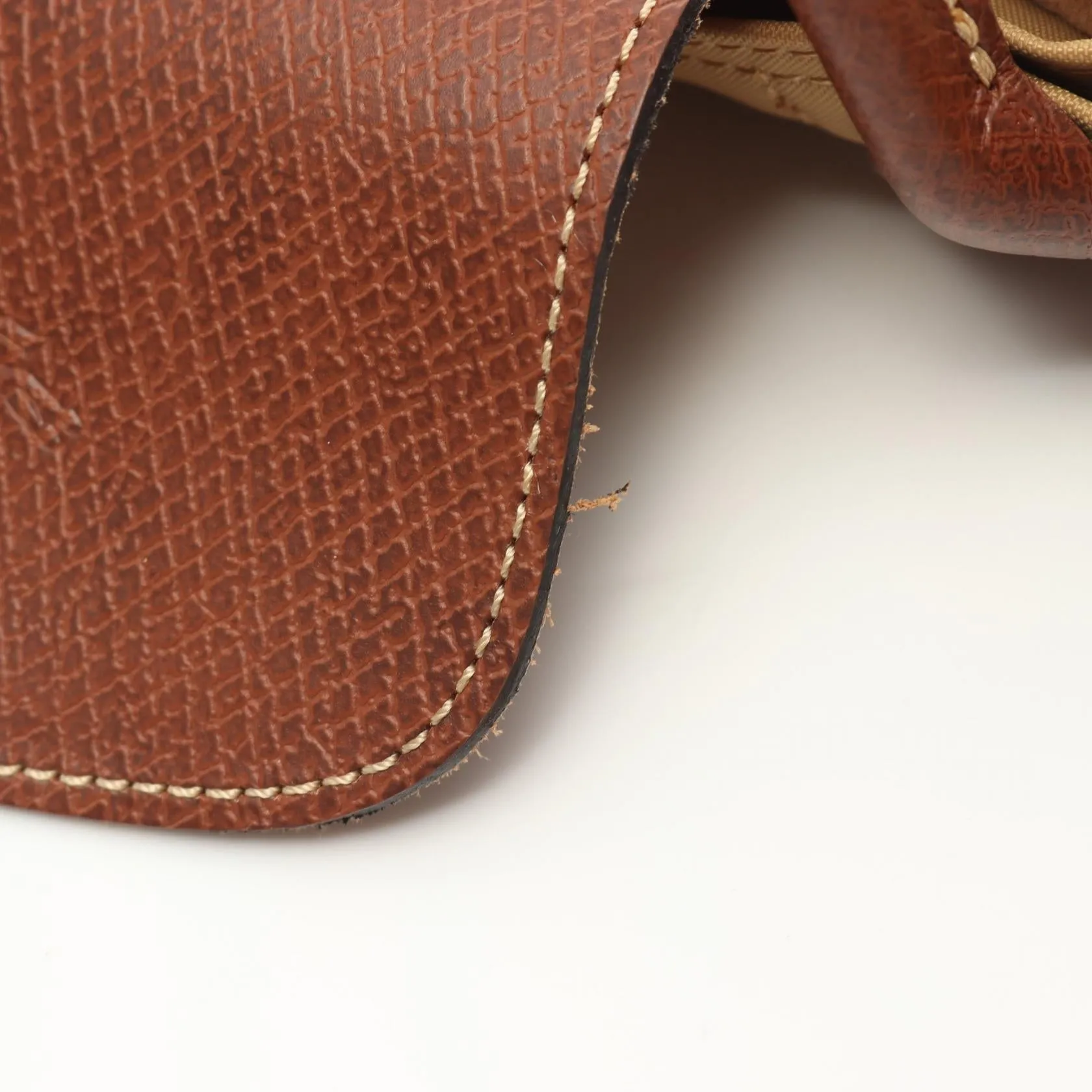 Longchamp Le Pliage Original M Tote Bag Fabric Leather