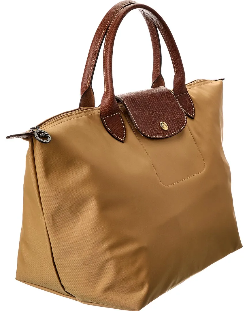Longchamp Le Pliage Original Medium Top Handle Canvas Bag