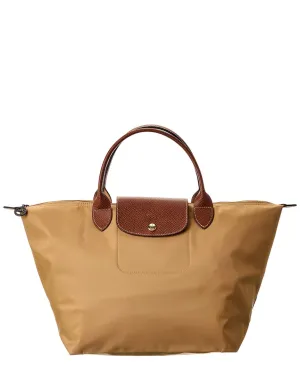 Longchamp Le Pliage Original Medium Top Handle Canvas Bag