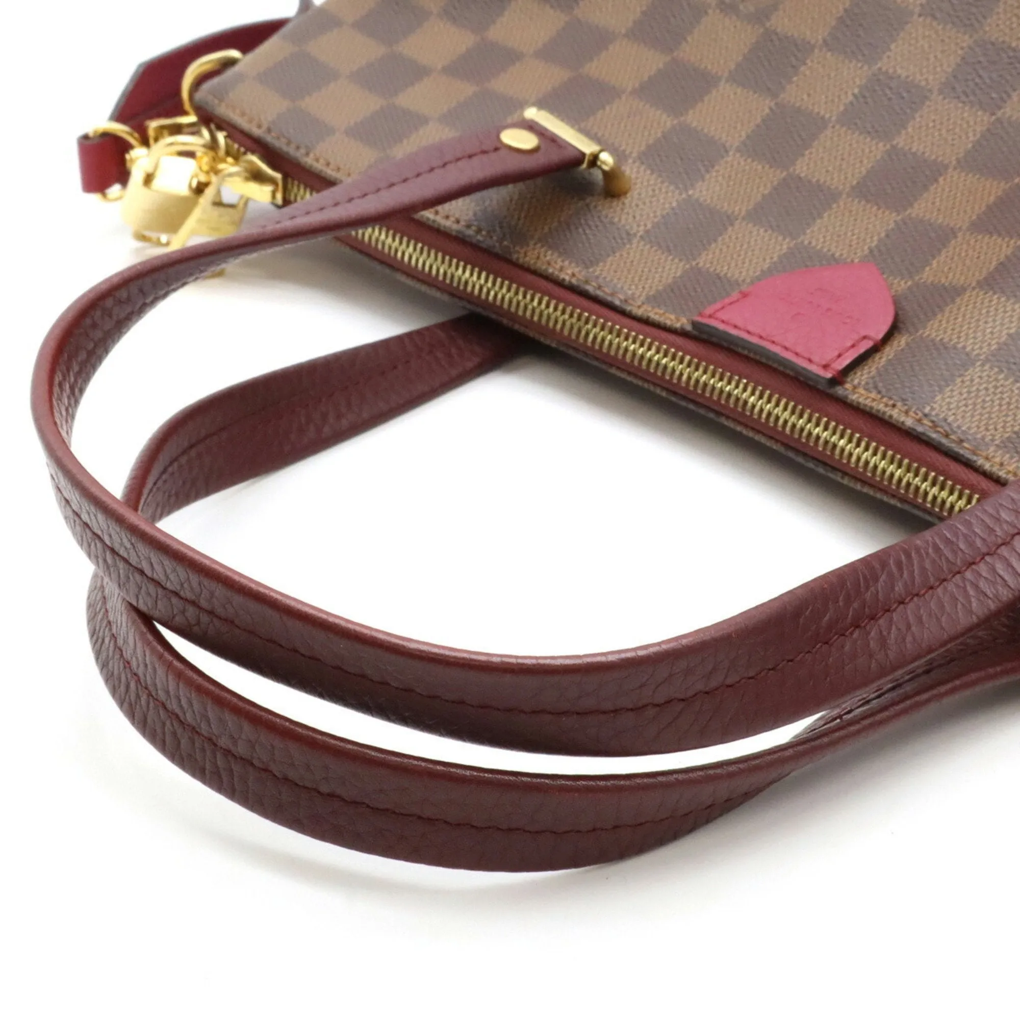 Louis Vuitton Damier Canvas pink Damier Canvas Handbag Shoulder Bag Tote Bag (Pre-Owned)