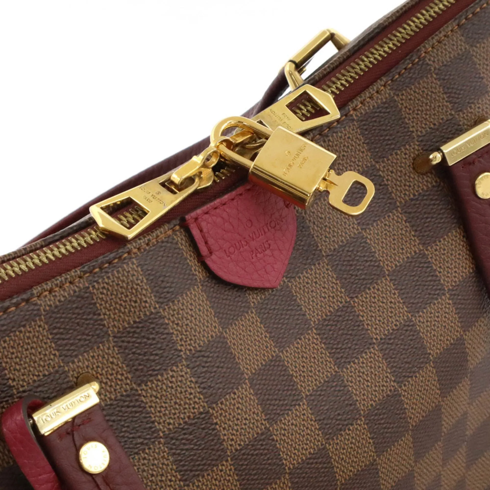 Louis Vuitton Damier Canvas pink Damier Canvas Handbag Shoulder Bag Tote Bag (Pre-Owned)